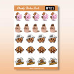 Sticker sheet BT21 Shooky