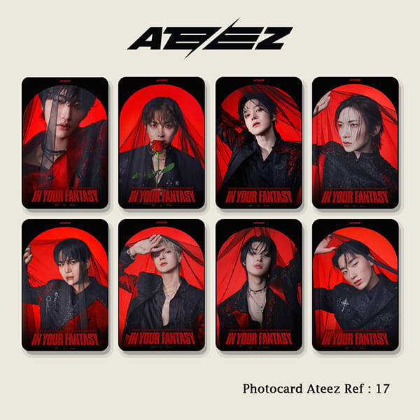 Photocard Ateez ref 17