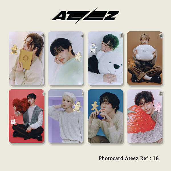 Photocard Ateez ref 18