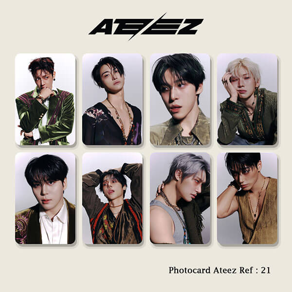 Photocard Ateez ref 21