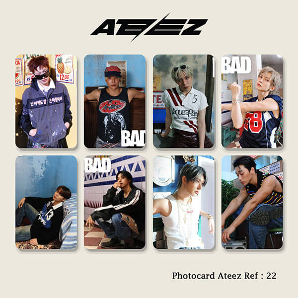 Photocard Ateez ref 22